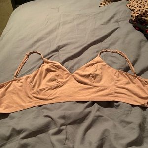 Light pink(mauve) crop top